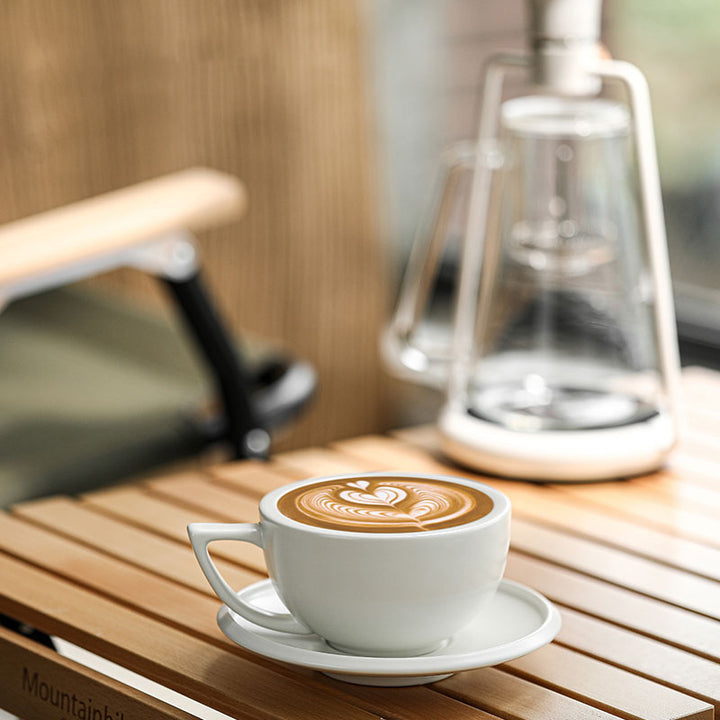 MHW 3BOMBER Cappuccino Tasse 280ml weiss