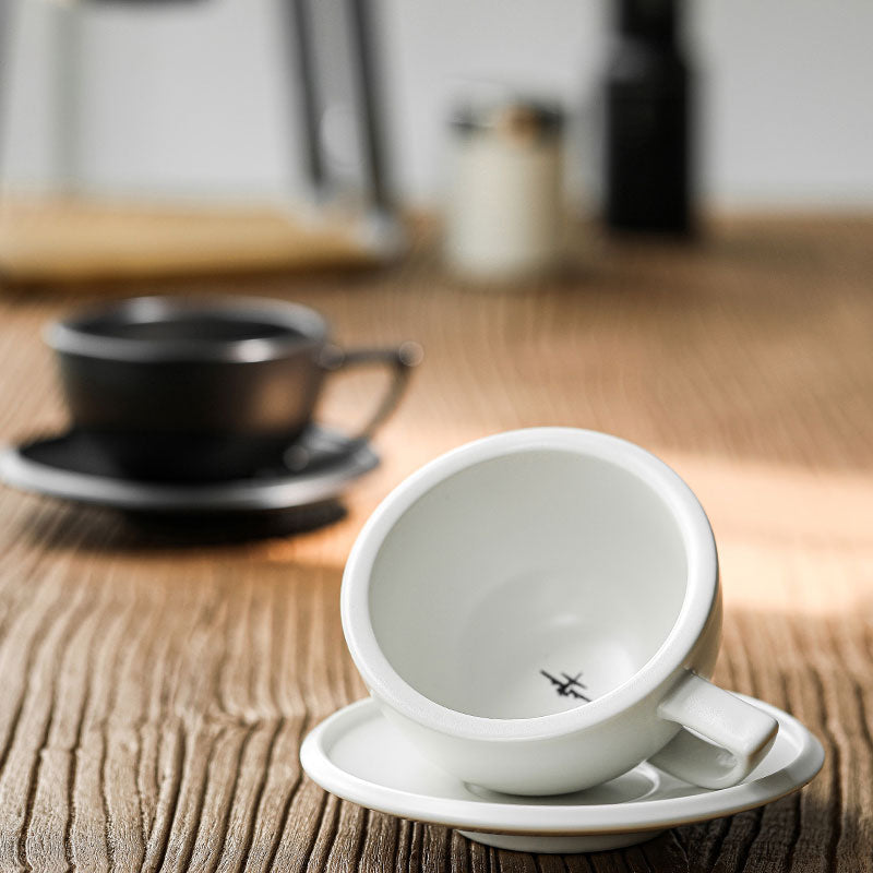 MHW 3BOMBER Cappuccino Tasse 280ml weiss