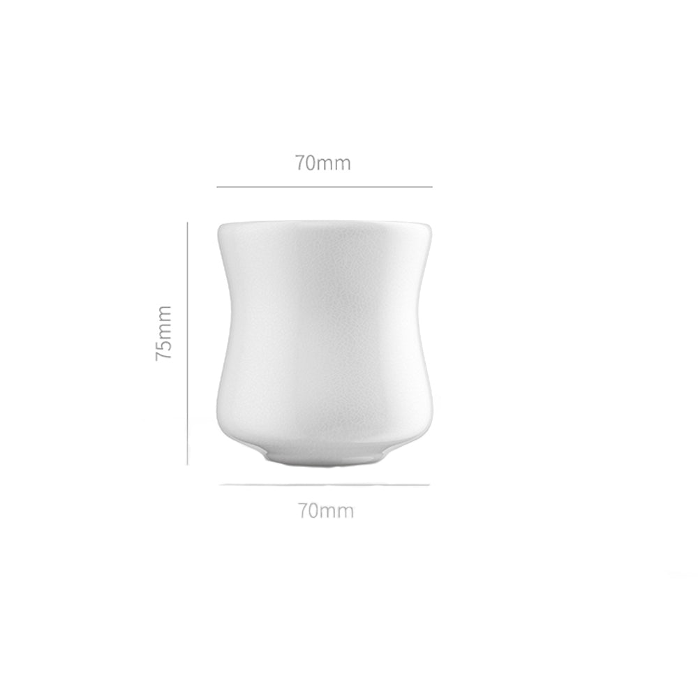 MHW 3BOMBER Keramik Tasse breit, Aura Serie 150ml Blau