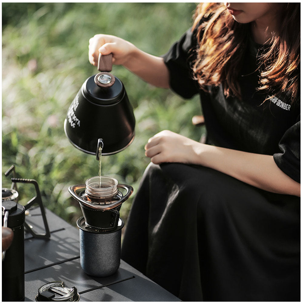 MHW 3BOMBER Kaffee Splitter schwarz