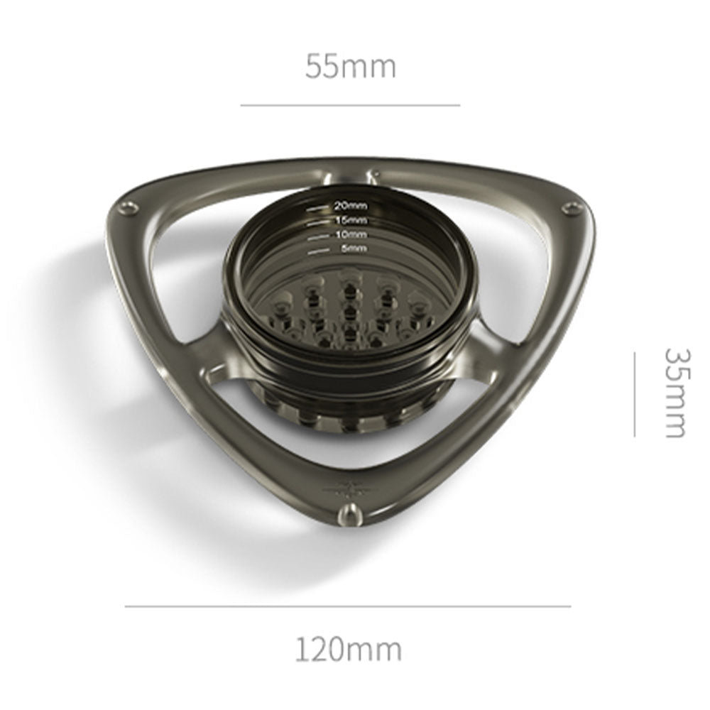 MHW 3BOMBER Kaffee Splitter schwarz
