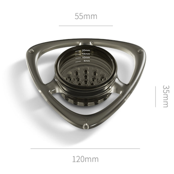MHW 3BOMBER Kaffee Splitter schwarz