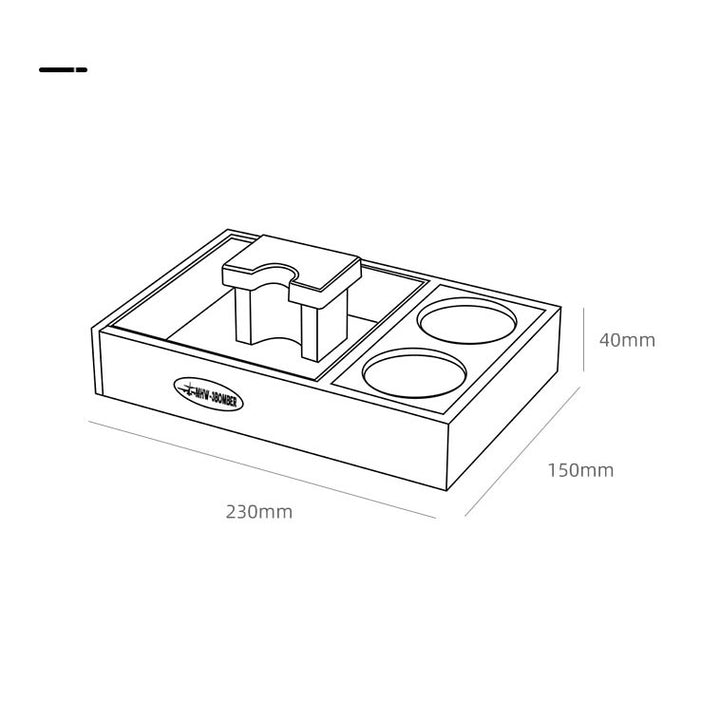 MHW 3BOMBER Multifunctional Espresso Knock Box