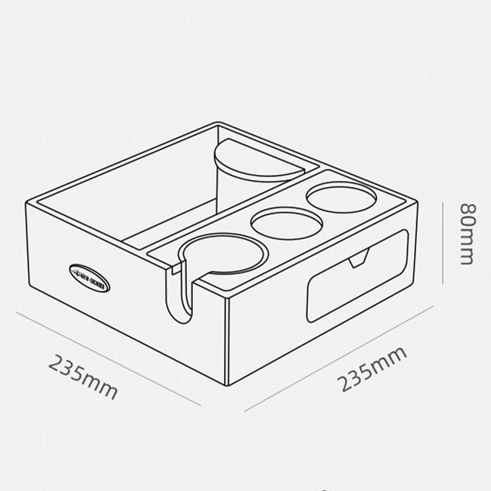 MHW 3BOMBER Multi-functional Knock Residue Box 51-58MM universal