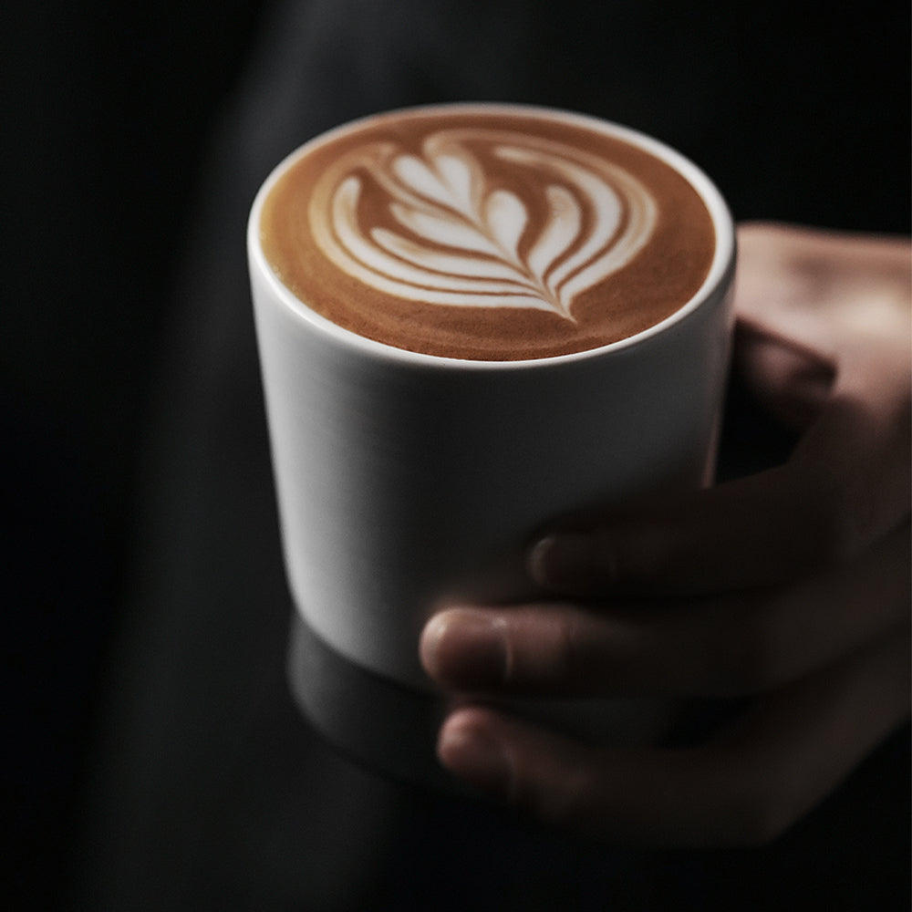 MHW 3BOMBER Keramik Tasse, Cera Serie 240ml Weiss