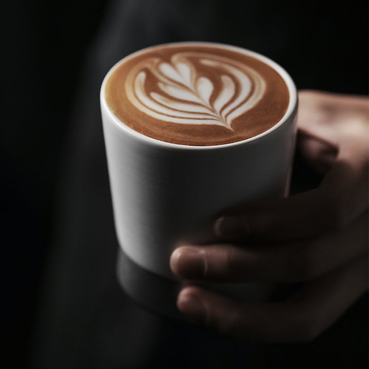 MHW 3BOMBER Keramik Tasse, Cera Serie 240ml Weiss