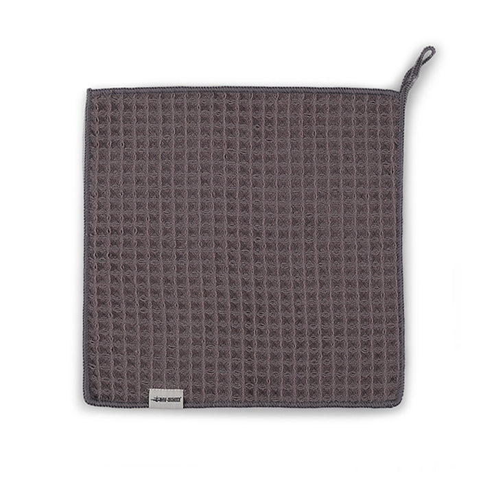 MHW 3BOMBER Waffelhandtuch (Mikrofaser) Dunkelgrau