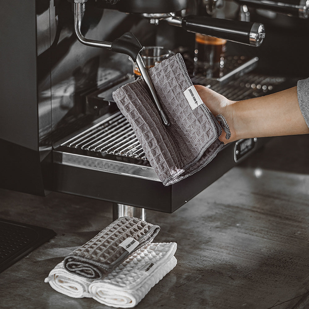 MHW 3BOMBER Waffelhandtuch (Mikrofaser) Dunkelgrau