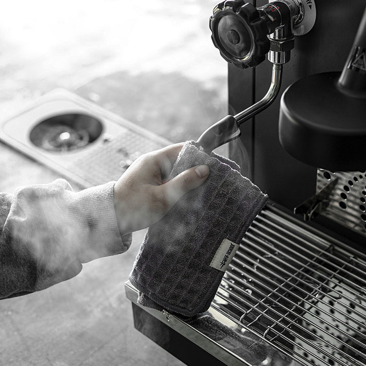 MHW 3BOMBER Waffelhandtuch (Mikrofaser) Dunkelgrau