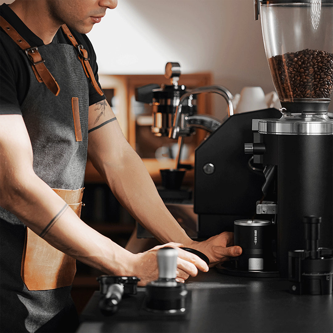 MHW 3BOMBER SE Pro Espresso Shaker Funnel Obsidian Black-58mm