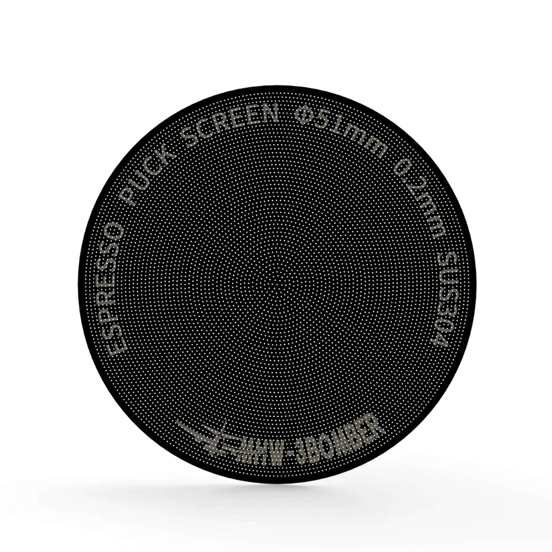 MHW 3BOMBER Espresso Puck Screen Titanium Black - 58.5mm(0.2mm)