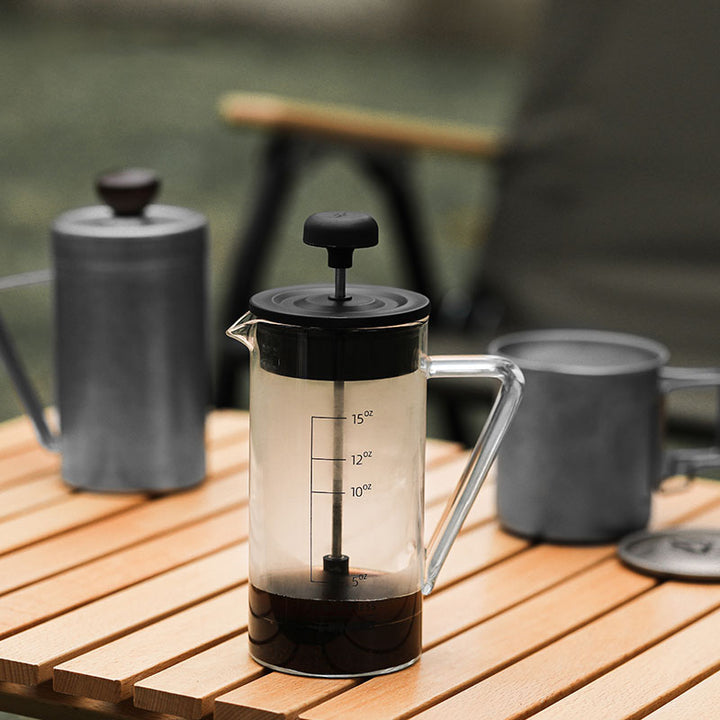 MHW 3BOMBER Gimme French Press 450ml schwarz