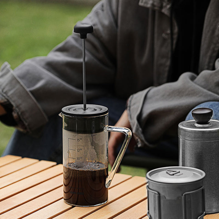 MHW 3BOMBER Gimme French Press 450ml schwarz