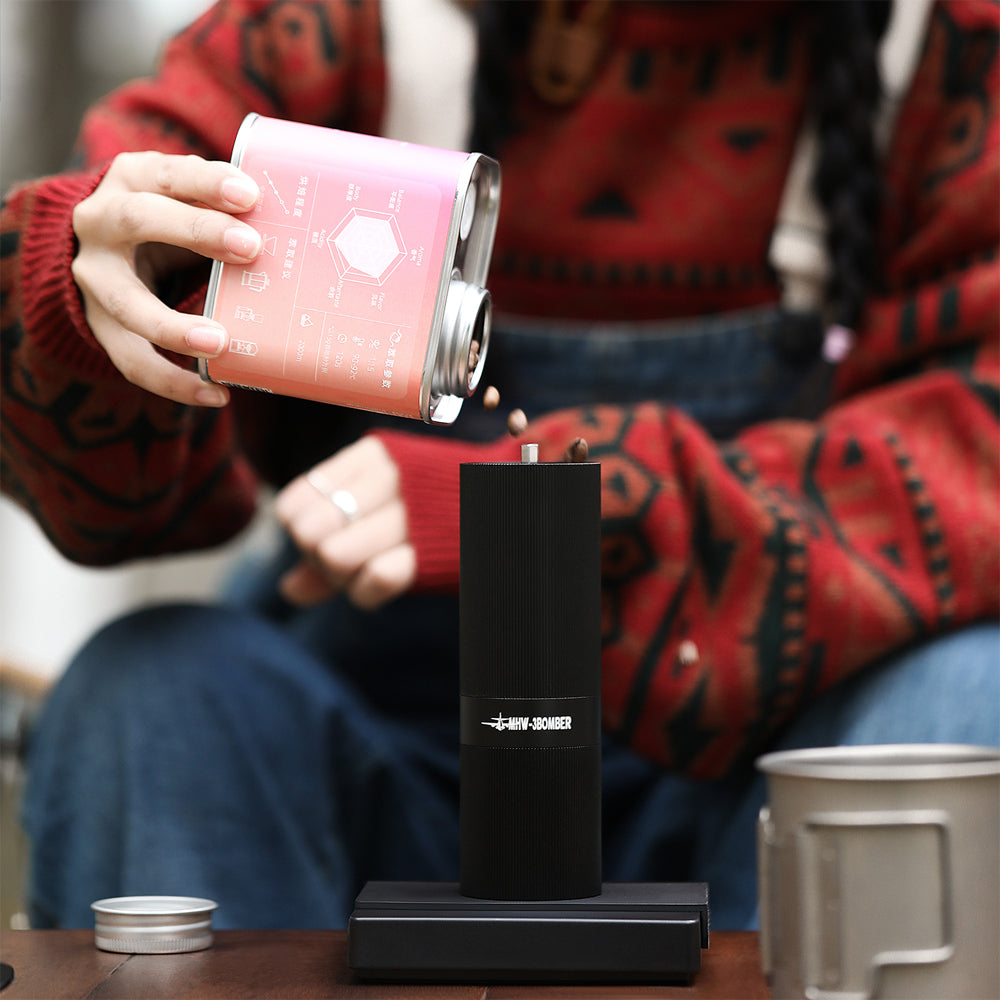 MHW 3BOMBER Race M1 Kaffeemühle schwarz