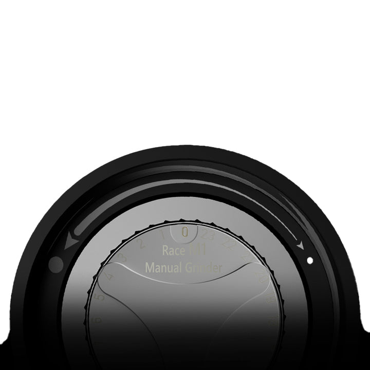 MHW 3BOMBER Race M1 Kaffeemühle schwarz