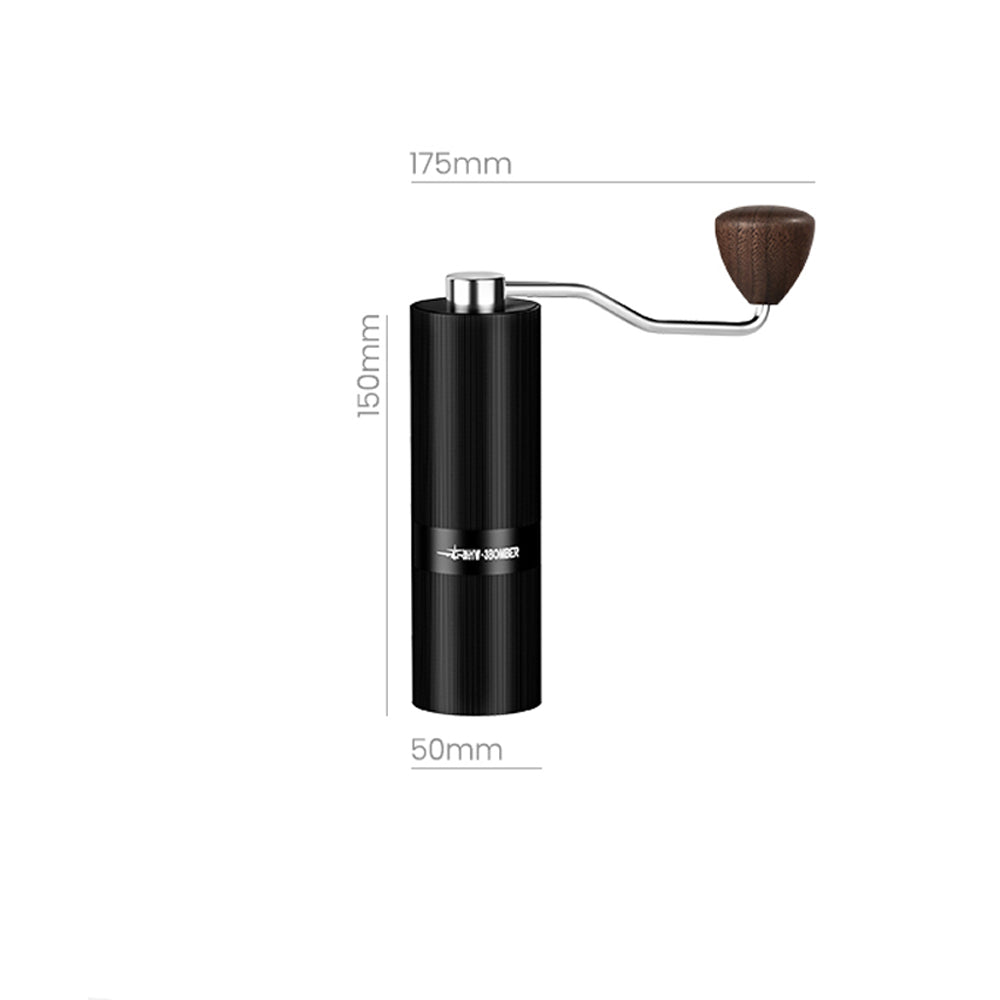 MHW 3BOMBER Race M1 Kaffeemühle schwarz