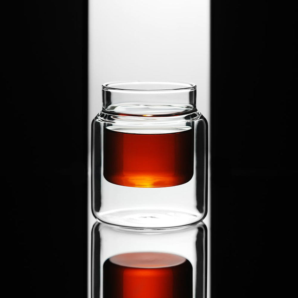MHW 3BOMBER Glas Tasse H-Form, DW Serie 160ml