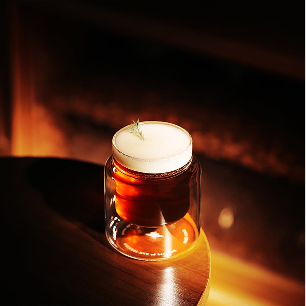 MHW 3BOMBER Glas Tasse H-Form, DW Serie 160ml