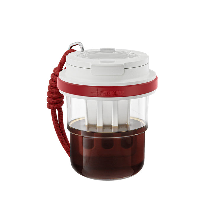 MHW 3BOMBER Ice Cool Portable Cold Brew Cup Rot 530ml
