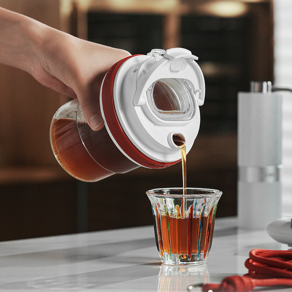 MHW 3BOMBER Ice Cool Portable Cold Brew Cup Rot 530ml
