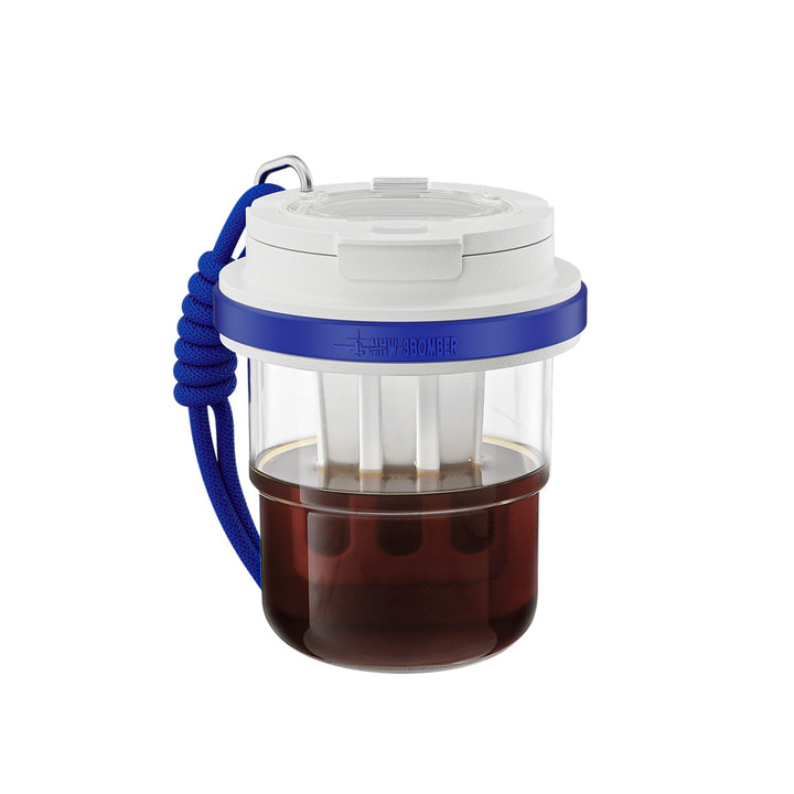 MHW 3BOMBER Ice Cool Portable Cold Brew Cup Blau 530ml