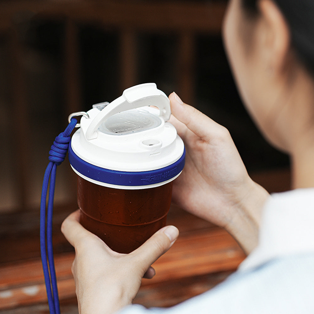 MHW 3BOMBER Ice Cool Portable Cold Brew Cup Blau 530ml