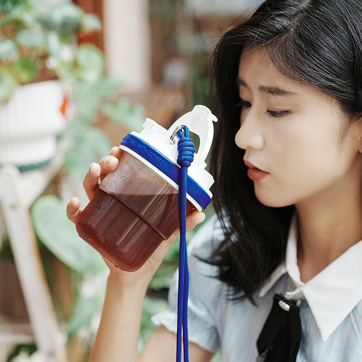 MHW 3BOMBER Ice Cool Portable Cold Brew Cup Blau 530ml
