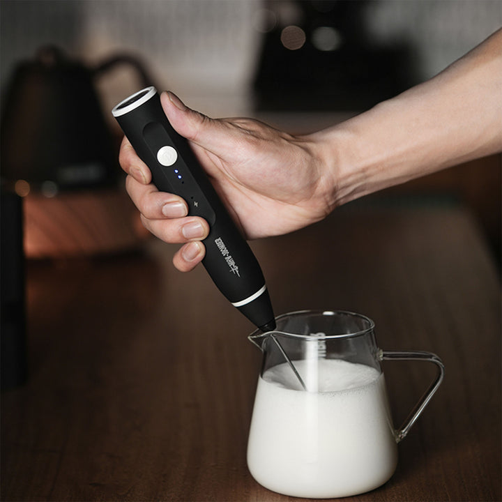 MHW 3BOMBER Electric Milk Frother Black