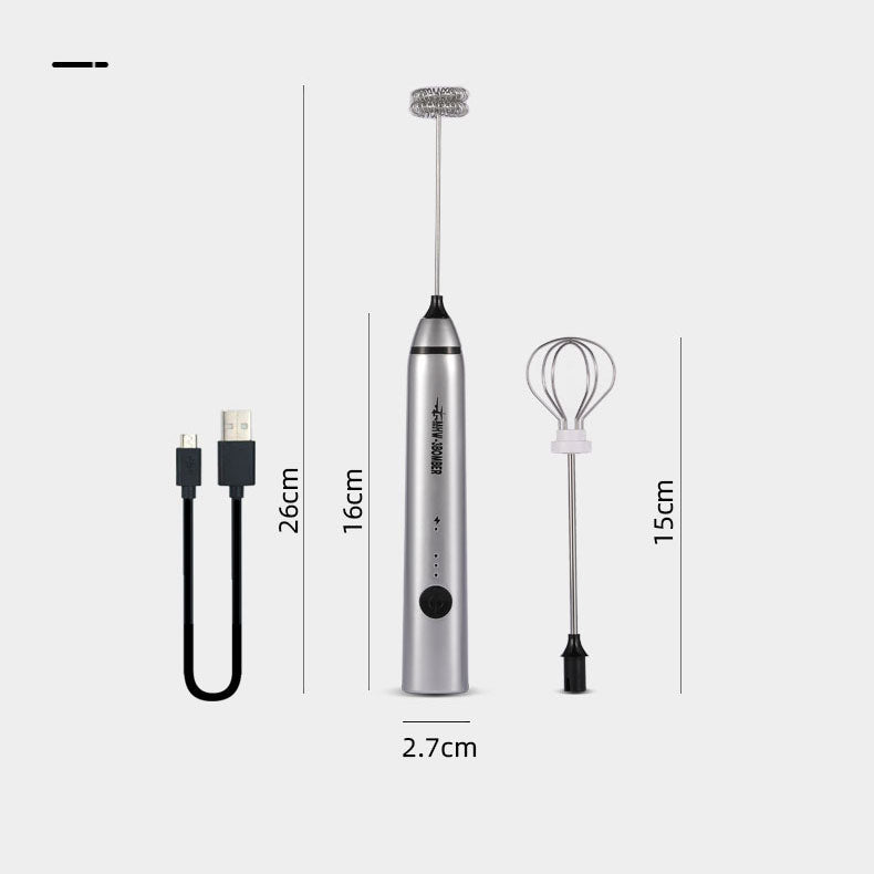 MHW 3BOMBER Electric Milk Frother Black