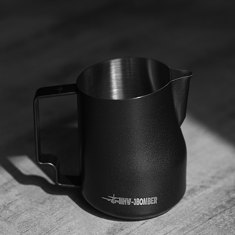 MHW 3BOMBER Turbo Milchkännchen 450ml Schwarz