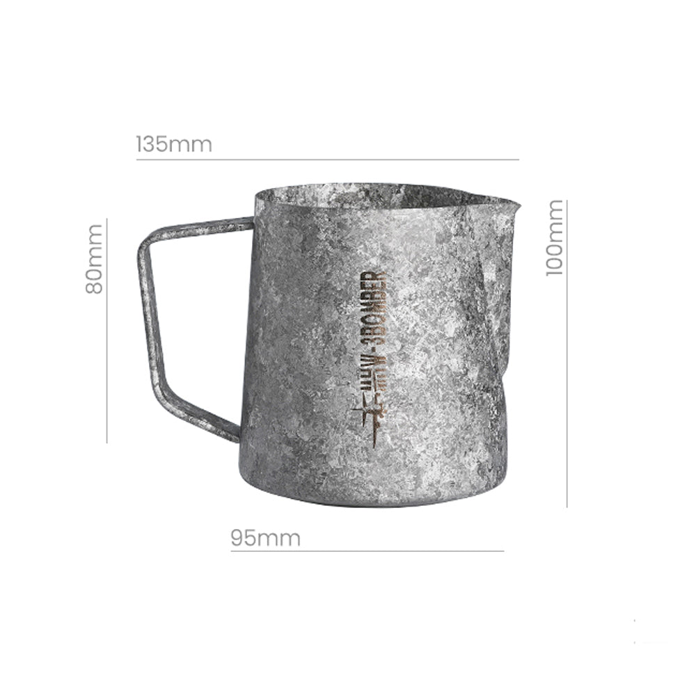 MHW 3BOMBER Titanium Milk Pitcher Silver