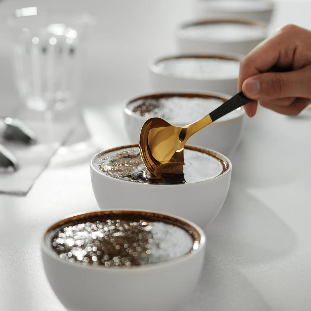 MHW 3BOMBER Cupping Löffel schwarz/gold
