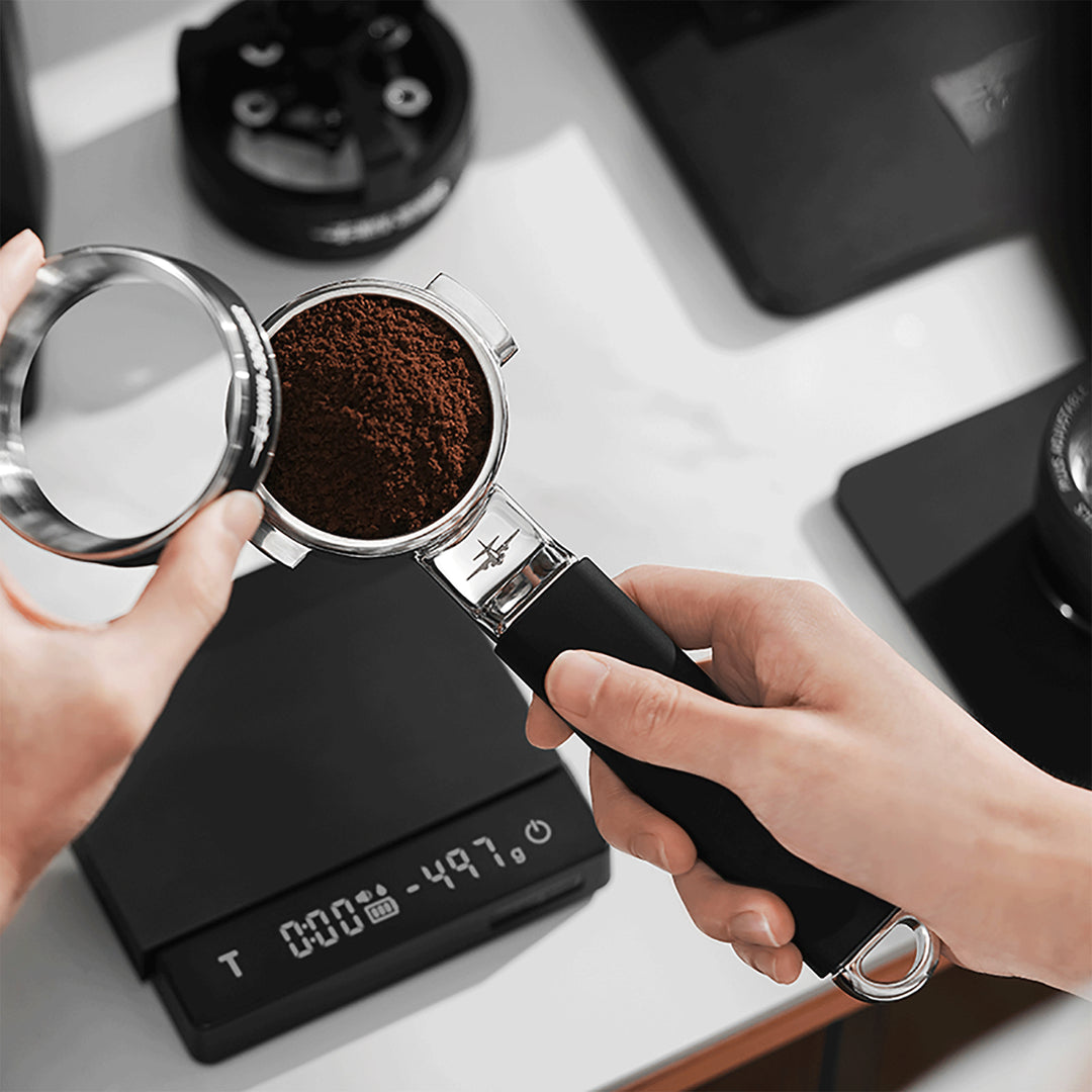 MHW 3BOMBER Yu Series-Unibody Bottomless Portafilter Flat-58mm