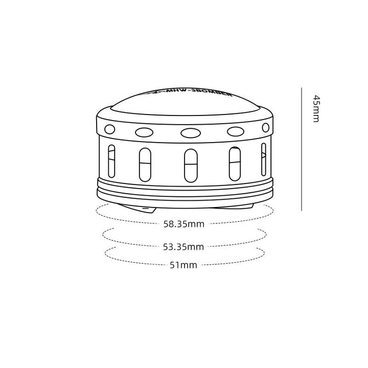 MHW 3BOMBER Falcon Gravity Coffee Distributor 58.35mm